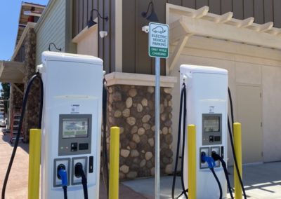 Soapy Saddles Car Wash Offers electric vehicle charging stations
